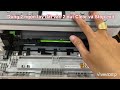 Cách Replace Toner (Reset mực) máy in Brother DCP-B7535DW