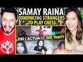 SAMAY RAINA | Convcing Strangers to Play Chess Part 3 | Reaction by Jaby Koay & Natasha Martinez