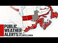 Weather update | Storm that buried Ontario heading to Atlantic Canada