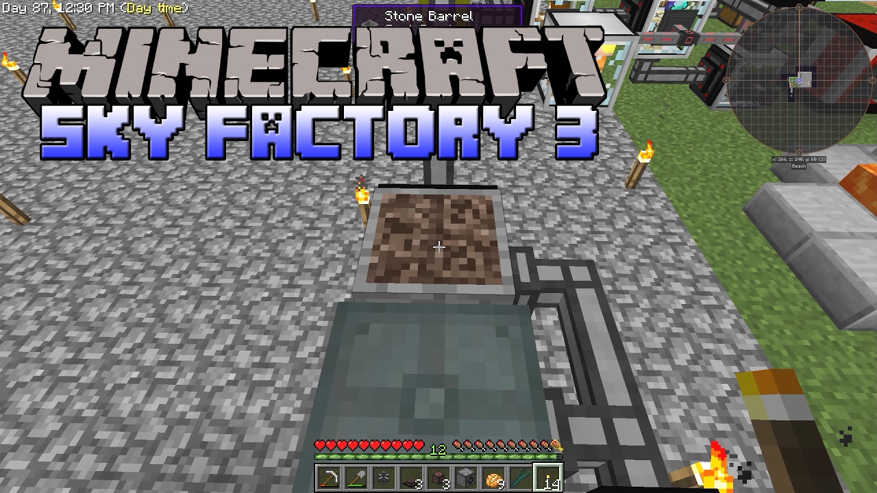 SkyFactory 3 - Making Nether Quartz With Witchwater - Minecraft ...