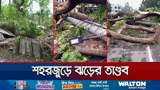 এক ঘণ্টার ঝড়ে লণ্ডভণ্ড উত্তরের জেলা দিনাজপুর | Country Storm | Jamuna TV