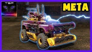 Crossout #388 ► 5 FOOT MONSTER - 2x Harvesters + Spark - Clan Wars Meta Build