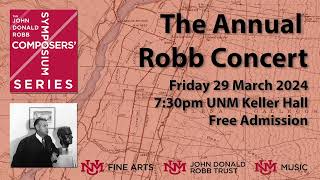 52nd Annual John Donald Robb Concert Teaser