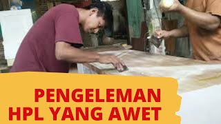 CARA PASANG HPL MANUAL PENGELEMAN HPL  |HPL TACO