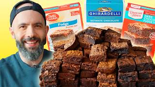 Blind Taste Test: Boxed Brownie Mix | Ranked with Babish