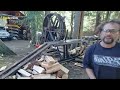 10 Dangerous Homemade Automatic Firewood Processing Machine, Wood Cutting Machine Splitting Firewood