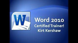 Microsoft Word 2010: Modify Templates