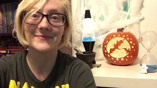 carving a (fake) pumpkin | ding danielle