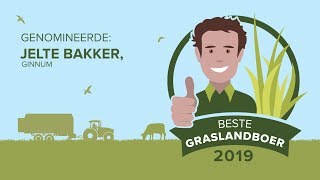 Beste graslandboer 2019 genomineerde: Jelte Bakker, Ginnum