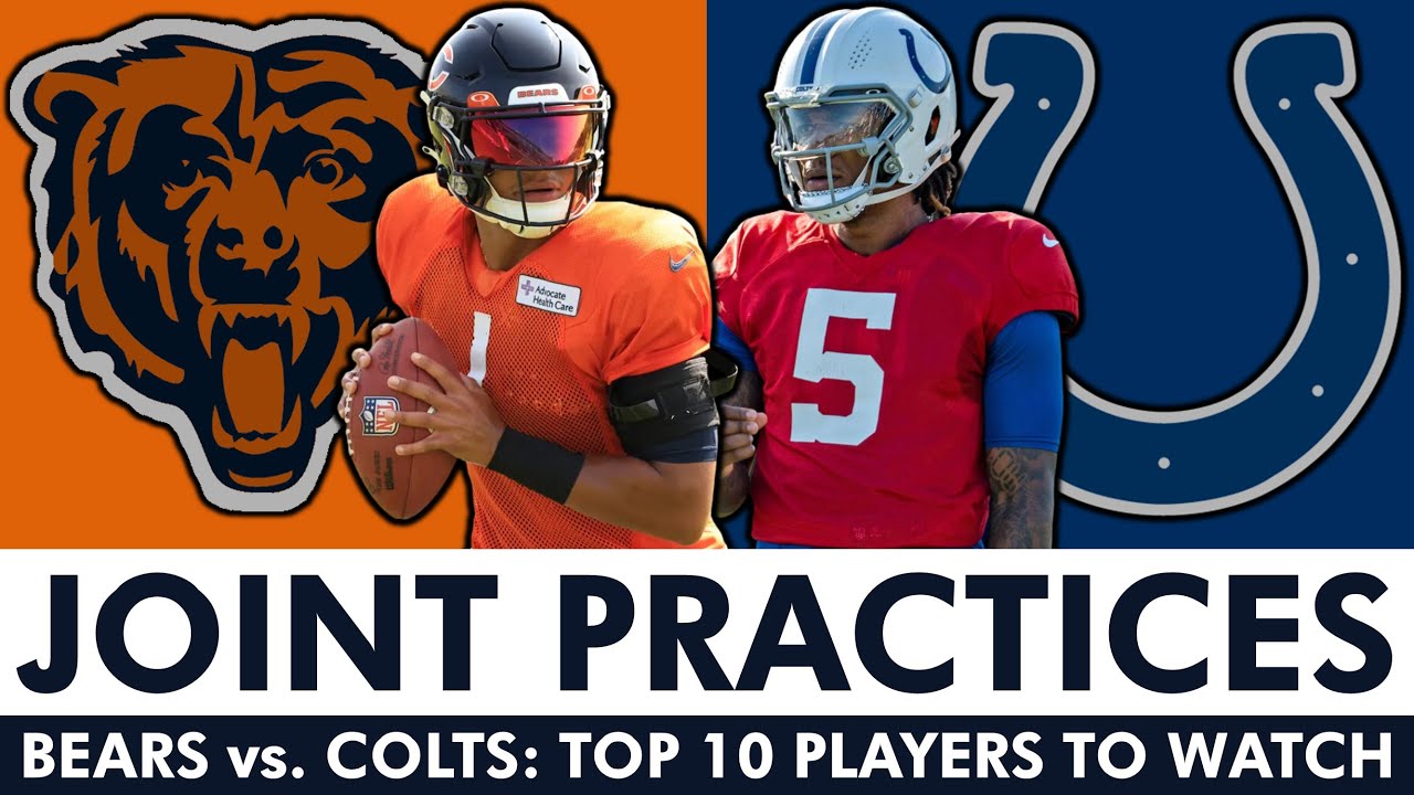 Bears Vs. Colts Training Camp Joint Practices: 10 Chicago Bears Players ...