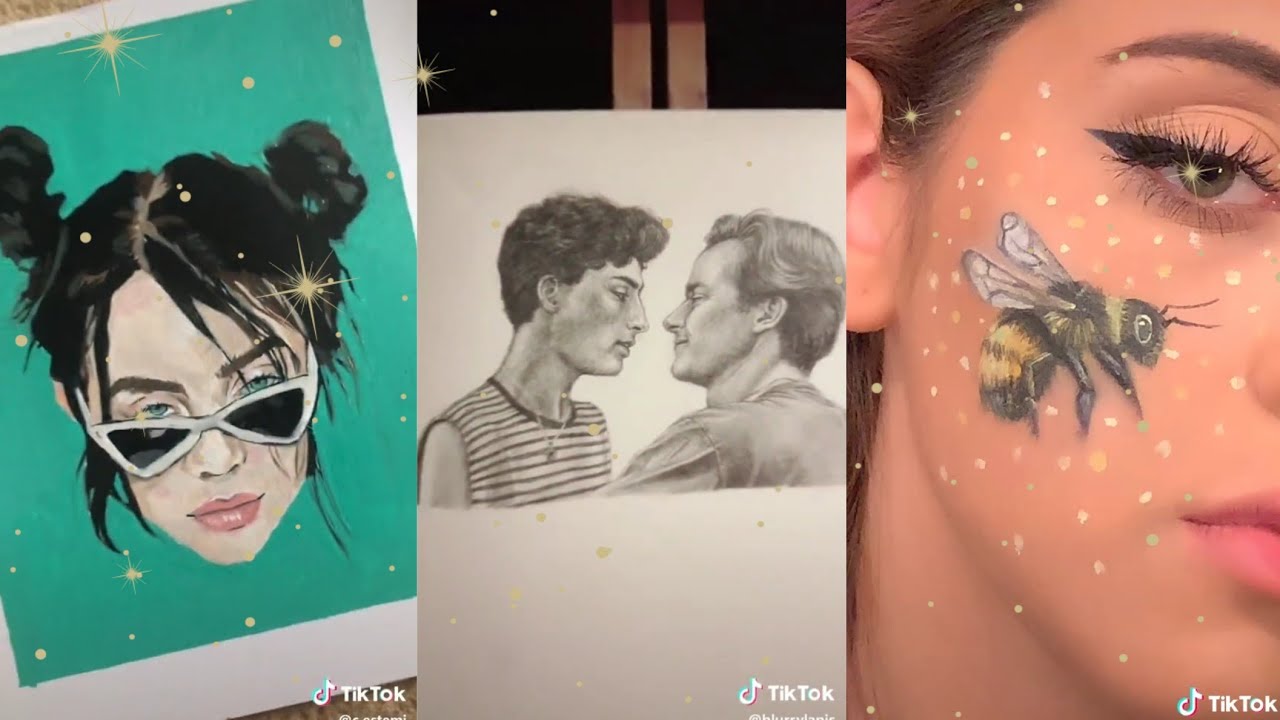 Art Compilation Tiktok Youtube