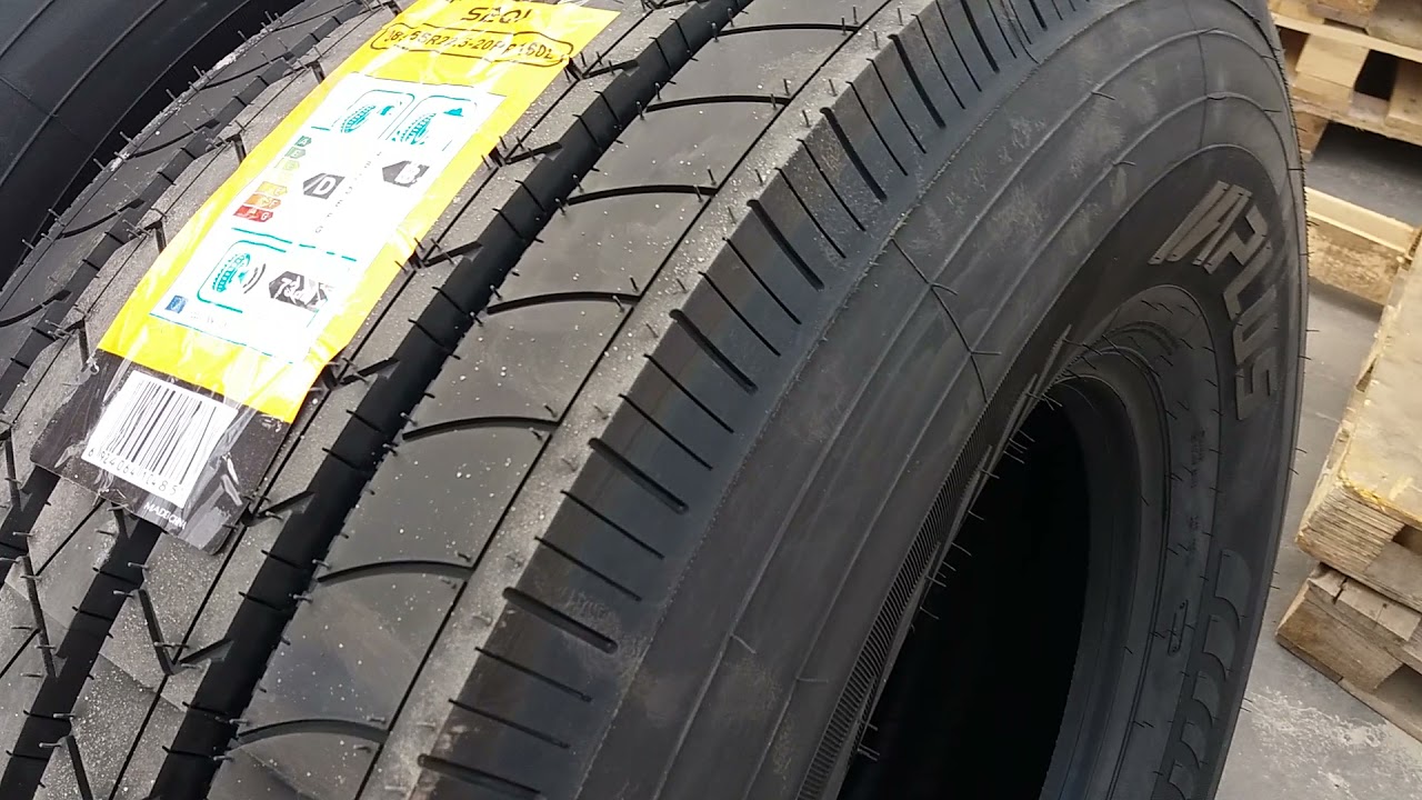 Новые шины 385/65 R22.5 APLUS S201 160L для рулевой оси. - YouTube