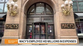 Macy's Stock Falls Ahead of Thanksgiving, After Employee Hid Millions