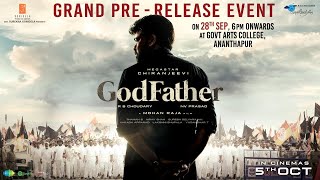 God Father Grand Pre Release Event LIVE | Megastar Chiranjeevi | Salman Khan | Mohan Raja | Thaman S