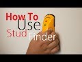 How To Use A Stud Finder Simple Easy