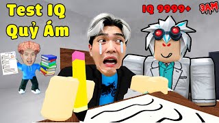 Huy Lơ Bị Bắt Vào Trại Thí Nghiệm Test IQ Quỷ Ám Vượt Qua 200 Câu Đố Địa Ngục Trong Roblox ?