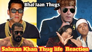 Salman Khan Thug life Reaction| Salman Khan video reaction | Big Boos Babal