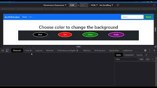 Background Color picker with JavaScript | JavaScript project for beginners | HTML | CSS | BOOTSTRAP