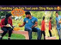 Eating strangers food prank | prank with girls | @ArslanBodlaOfficial