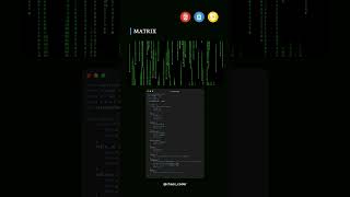 Matrix Code Animation with JavaScript