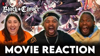 THIS DIDNT MISS 🔥🔥 SOOOO GOOD Black Clover Sword Of The Wizard King Movie Reaction