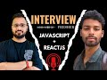 Frontend Developer Mock Interview | HTML, CSS, JS and ReactJS