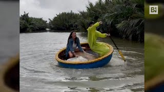 Elisabetta Gregoraci, vacanza "da capogiro" in Vietnam