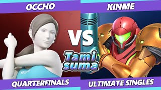 TAMISUMA 161 SSBU - Occho (Wii Fit) Vs. Kinme (Samus) Smash Ultimate Quarterfinals