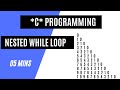 Nested while Loop in C Programming #codesurfer