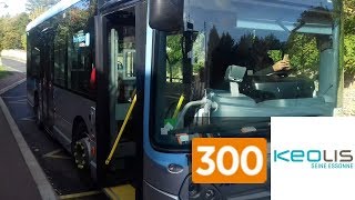 Ligne 300 en HeuliezBus GX137 du réseaux Keolis Seine Essonnes