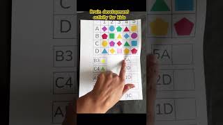 Brain Development Activity for kids!