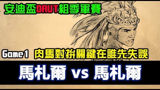 【世紀帝國2決定版】Daut組季軍賽《G1》阿拉伯肉馬對拚竟然發生了那個失誤？！馬札爾vs馬札爾