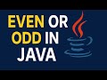 Java Program to Check Even or Odd | Beginner-Friendly Explanation step by step
