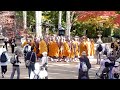 高野山で見た修行僧（monks practicing asceticism at mt. koyasan） november 4th 2011