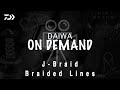 Daiwa on Demand: J-Braid Braided Lines