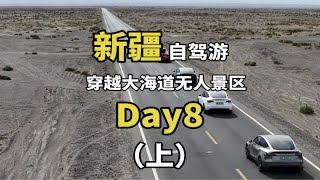 新疆自驾游第八天、9人4车、穿越中国唯一合法无人区景区、纯电车穿越无人区攻略（上）特斯拉 自驾游 新疆 特斯拉modely 特斯拉自驾游新疆