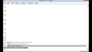 17 .Python - Strings and Stuff