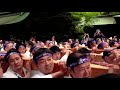 伝説の宮入り！三本締めそして天皇陛下万歳！！2019年 渋谷氷川神社　奉祝記念　天皇陛下御即位三十年奉祝記念渡御 empress emperor empress 30th anniversary