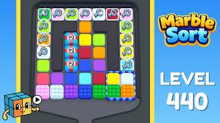 Marble Sort Level 440 (Very Hard) Walkthrough Solution