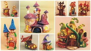 ❣10 DIY Fairy House Lamps Using Plastic Bottles❣