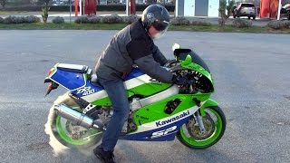 TEST Kawasaki ZXR400 Sport Production year 1990 Vs Kawasaki ZXR 400 year 1991