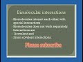 biomolecular interactions