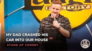 My Dad Crashed His Car into Our House - Comedian Cody Woods