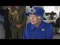 The Queen and Princess Anne visit satellite centre