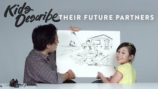Kids Describe Their Future Partners to Koji the Illustrator | Kids Describe | Hi