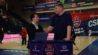 #CSKABasketShow: Андрей Свиридов, Никита Филатов, Александр Евсеев и Антон Карданахишвили