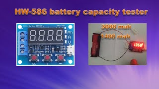 how to buy rechargeable batteries must be test on HW-586 battery capacity | actual capacity