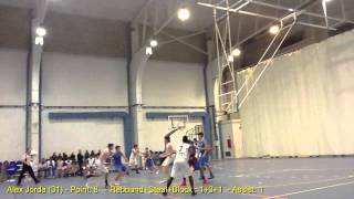 Lucentum vs Alginet (Dec 16, 2012). Liga Junior Autonomico