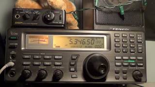 60 meter ham band activity on Shortwave