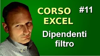 Corso di Excel - Lezione 11 - Dipendenti filtro